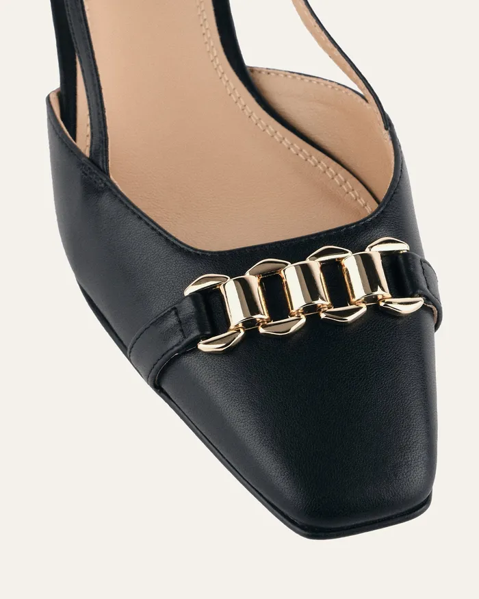 jomercer Franca low heels black leather Women LOW HEELS jomercer Franca low heels black leather Women LOW HEELS