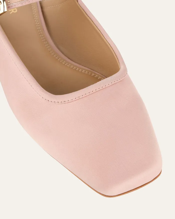 jomercer Sammy dress flats blush satin Women BALLET jomercer Sammy dress flats blush satin Women BALLET