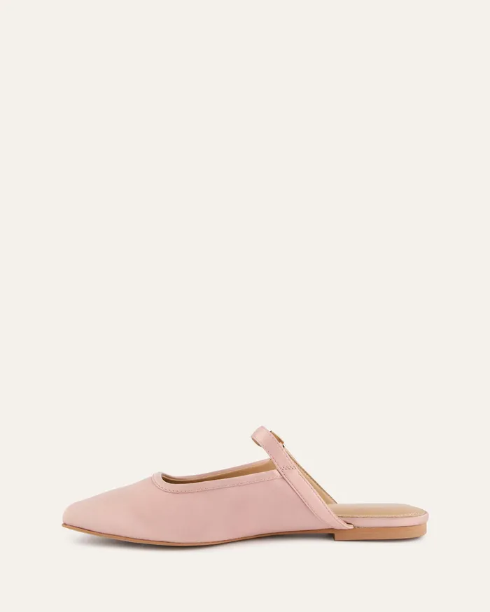jomercer Sammy dress flats blush satin Women BALLET jomercer Sammy dress flats blush satin Women BALLET
