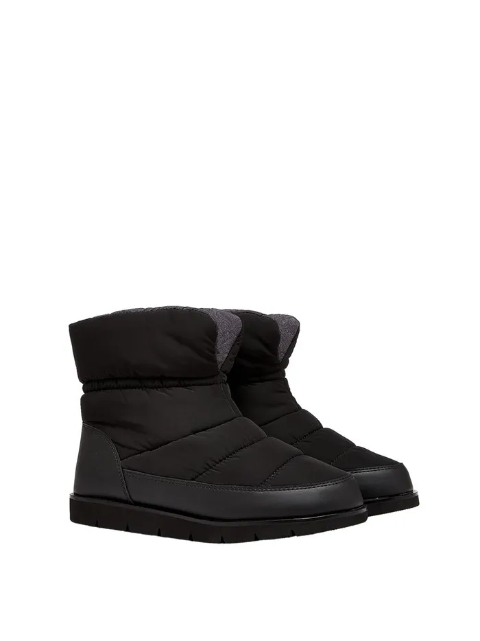 Joules Boots WomenMen Black Padded Boots