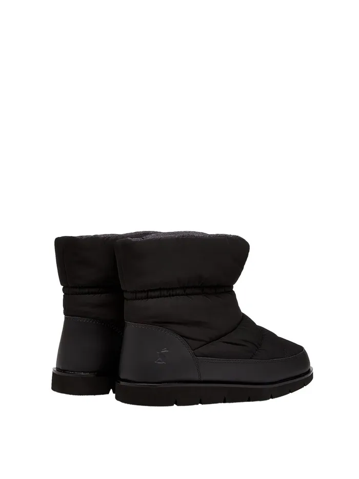 Joules Boots WomenMen Black Padded Boots