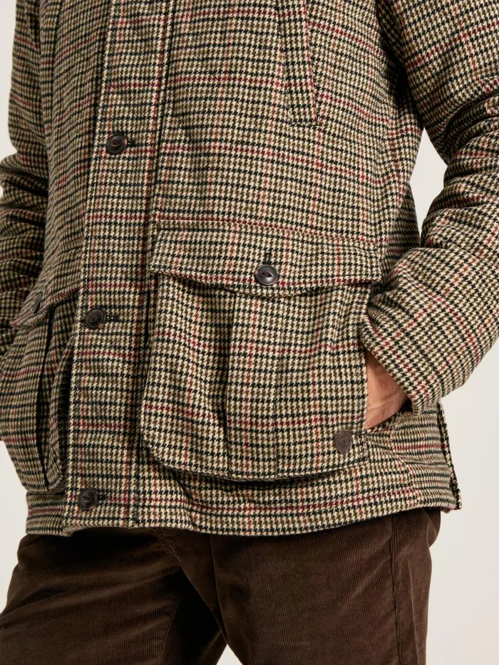 Joules Coats and Jackets Men Brown Tweed Jacket