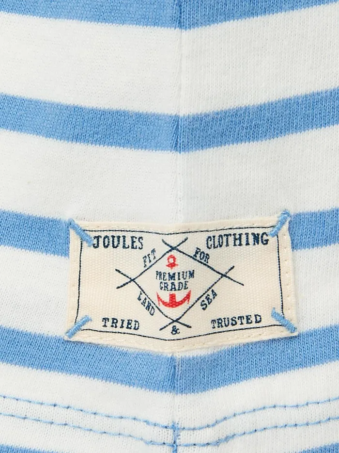 Joules Dresses Girls Blue Stripe TShirt Dress