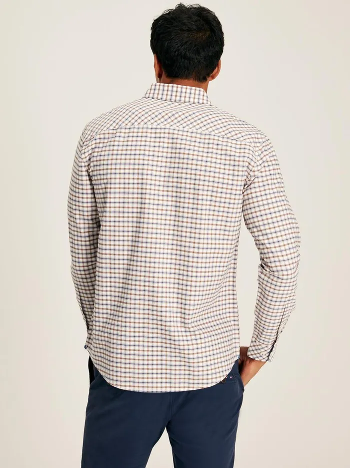 Joules Shirts Men BlueBrown Classic Fit Shirt