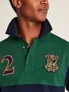Joules Tops and Tshirts Men Green Embroidered Polo Shirt