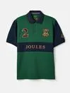Joules Tops and Tshirts Men Green Embroidered Polo Shirt