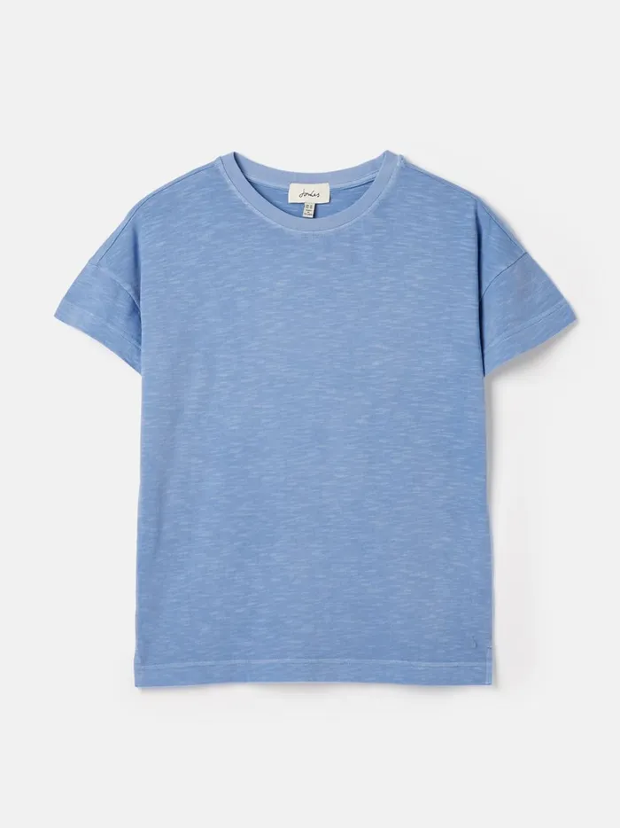 Joules Tops Women Blue Short Sleeve TShirt