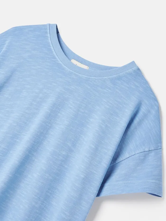 Joules Tops Women Blue Short Sleeve TShirt
