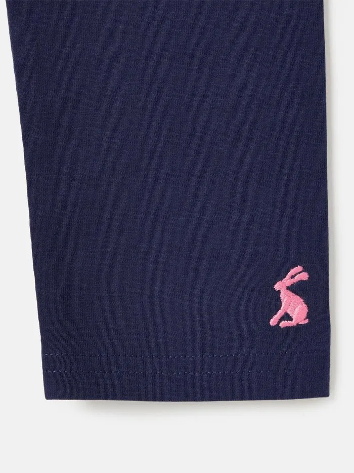Joules Trousers and Leggings Girls Navy Jersey Leggings