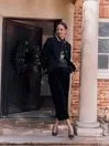 Joules Trousers and Leggings Women Navy Blue Cord Wide Leg Trousers