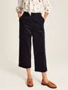 Joules Trousers and Leggings Women Navy Blue Cord Wide Leg Trousers