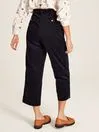 Joules Trousers and Leggings Women Navy Blue Cord Wide Leg Trousers