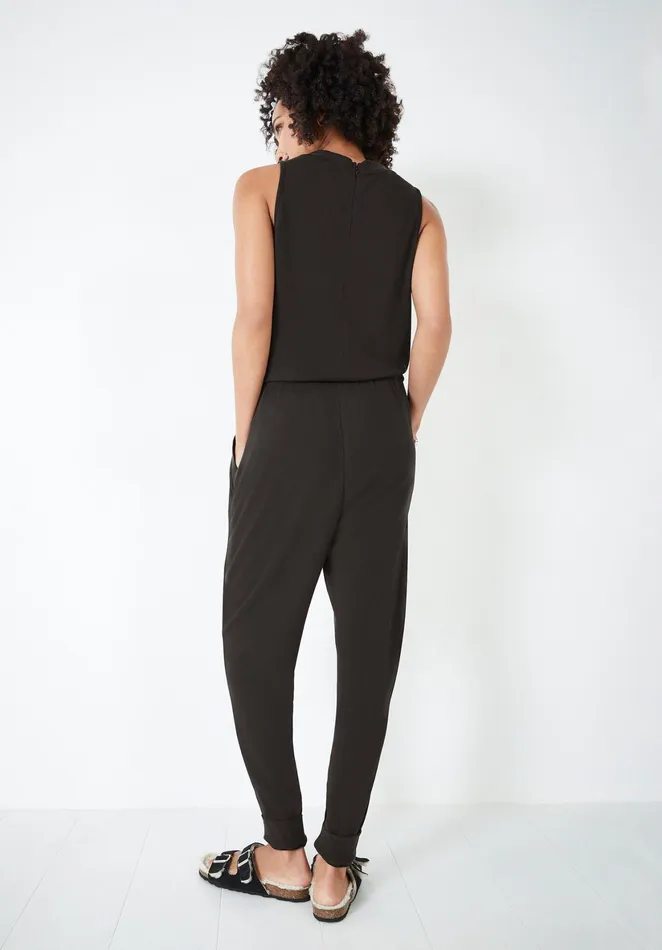 Jumpsuits and Playsuits Women Hush Reina Jersey Jumpsuit Soft Black