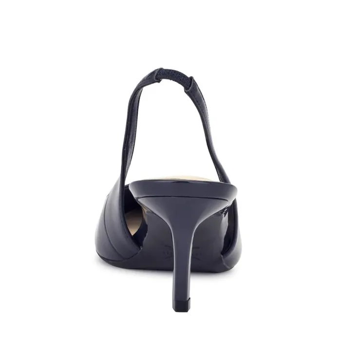 Kately 92159 Slingback Pumps Dark Blue Women Nine West Heels Kately 92159 Slingback Pumps Dark Blue Women Nine West Heels