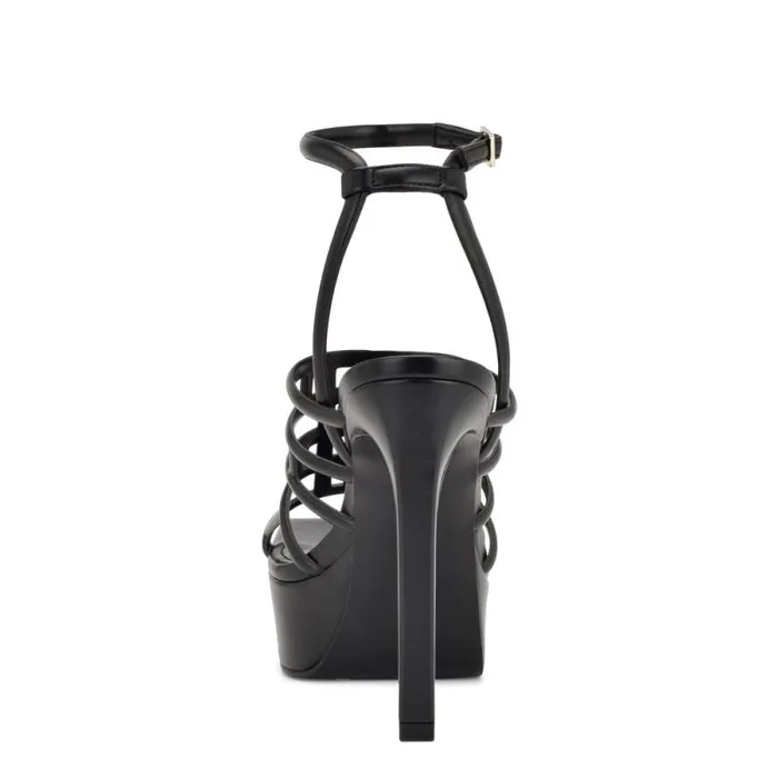 Kelinda Ankle Strap Platform Sandals Black Women Nine West Sandals Kelinda Ankle Strap Platform Sandals Black Women Nine West Sandals