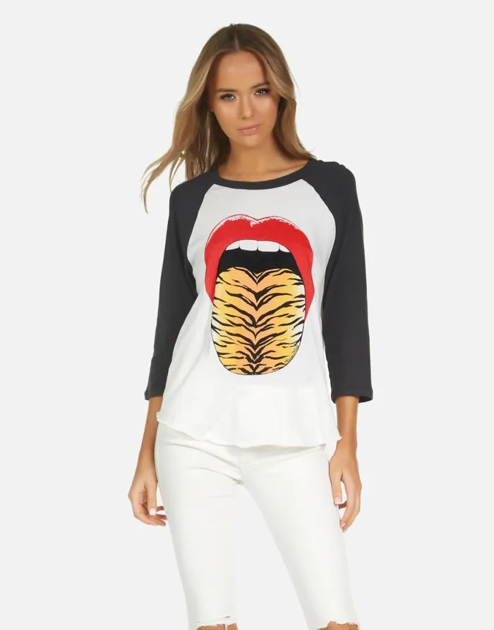 Kenya X Tiger Tongue Milkonyx Women Lauren Moshi Short Sleeve