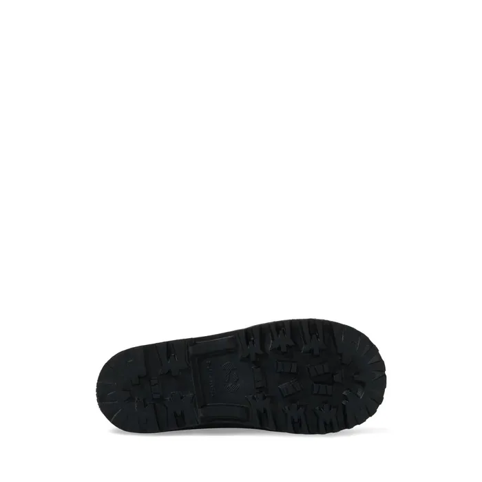 Kids Ankle Boots Girl 2666 KIDS ALPINA SHINY SYNTHETIC Zip TOTAL BLACK Superga Ankle Boots