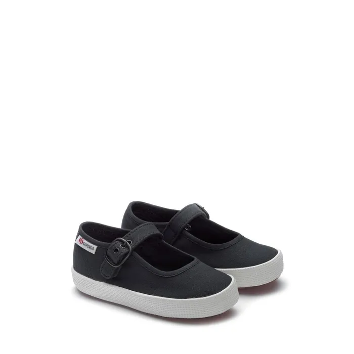 Kids Ballerine Girl 2452 KIDS BALLERINA EASYLITE Ballerina BLUE GREY DKFAVORIO Superga Ballerina Shoes