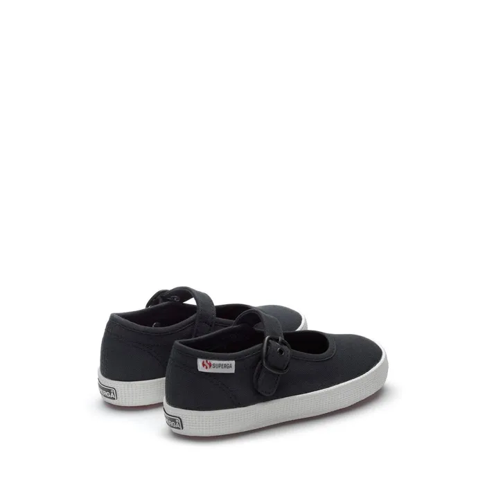 Kids Ballerine Girl 2452 KIDS BALLERINA EASYLITE Ballerina BLUE GREY DKFAVORIO Superga Ballerina Shoes