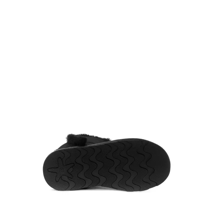 Kids Boots Girl 4033 KIDS SYNTHETIC MATERIAL Boot TOTAL BLACK Superga Children