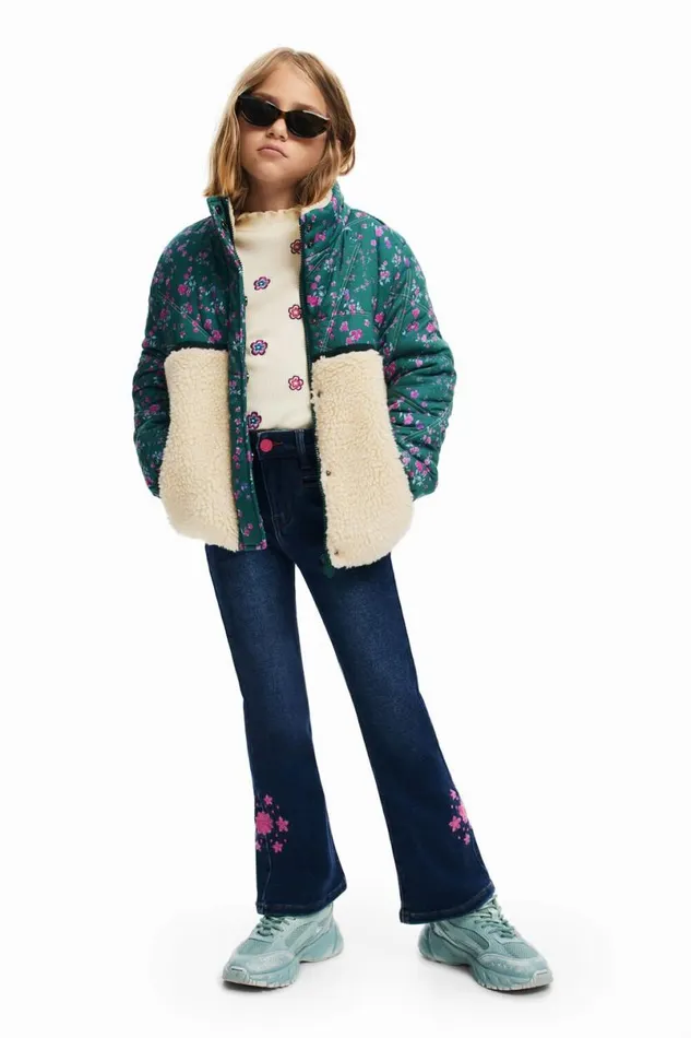 Kids Coats And Jackets Desigual Combined Padded Coat