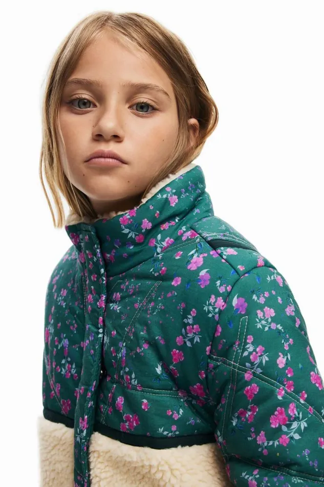 Kids Coats And Jackets Desigual Combined Padded Coat