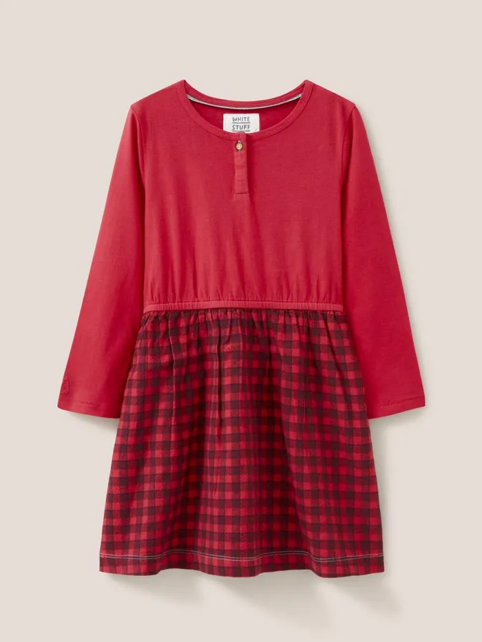 Kids DRESSES and SKIRTS White Stuff Megan 2in1 Dress Red Multi