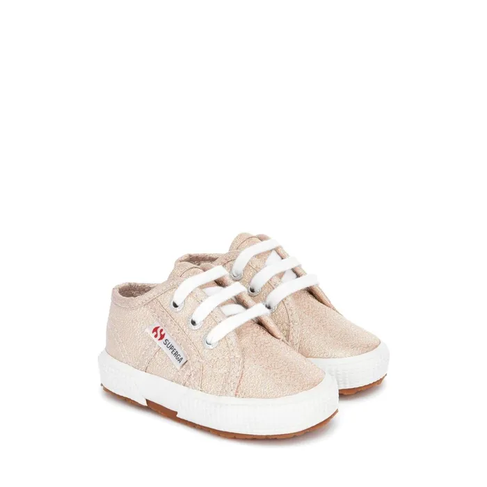 Kids Girl 2750LAMEB Sneaker ROSE PLATINUM Superga Low Cut
