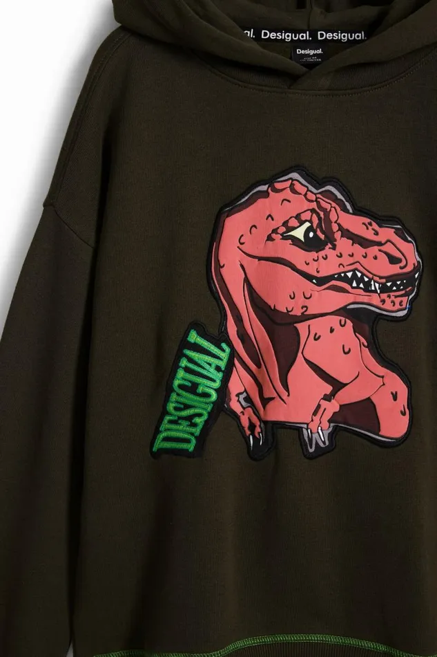 Kids Jumpers And Sweatshirts Desigual Dinosaur Sweatshirt