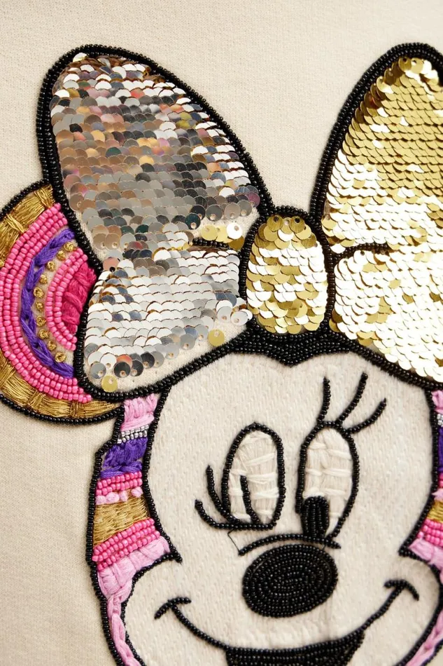 Kids Jumpers And Sweatshirts Desigual Minnie Mouse Sweatshirt