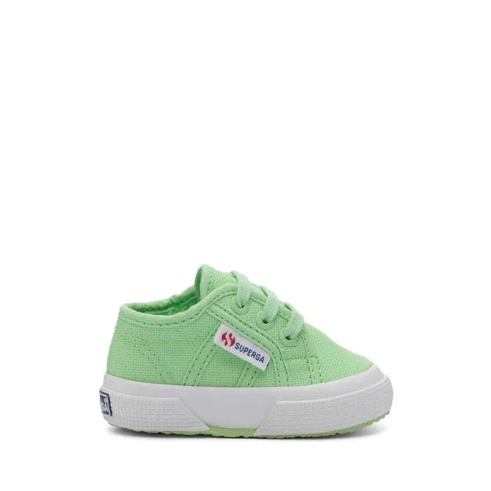 Kids Kid Unisex 2750 BABY CLASSIC Sneaker GREEN LTFAVORIO Superga Baby Steps