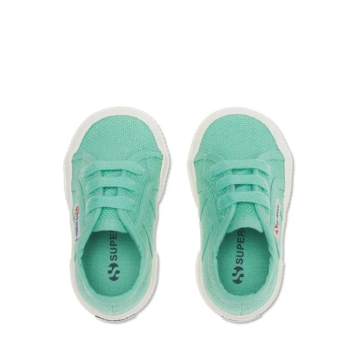 Kids Kid Unisex 2750 BABY CLASSIC Sneaker GREEN WATERFAVORIO Superga Baby Steps