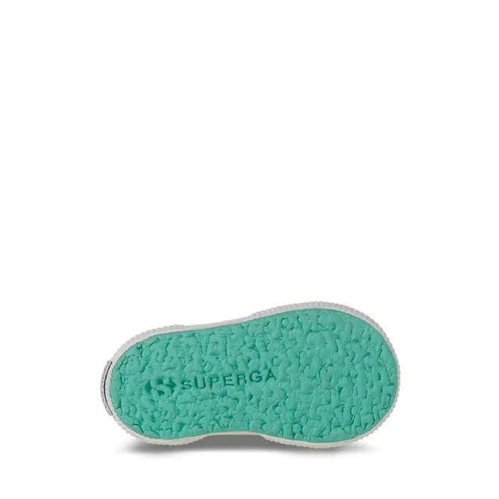 Kids Kid Unisex 2750 BABY CLASSIC Sneaker GREEN WATERFAVORIO Superga Baby Steps