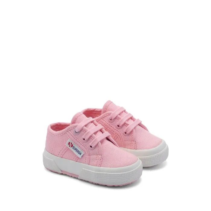 Kids Kid Unisex 2750 BABY CLASSIC Sneaker PINK TICKLEDFAVORIO Superga Low Cut