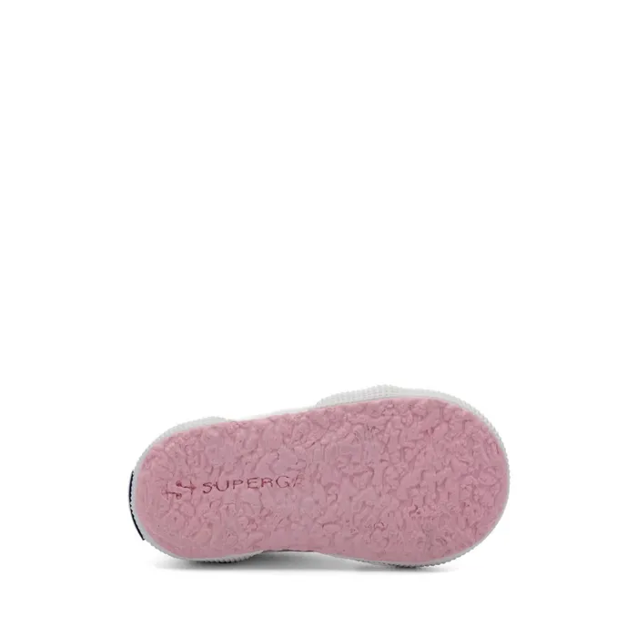Kids Kid Unisex 2750 BABY CLASSIC Sneaker PINK TICKLEDFAVORIO Superga Low Cut