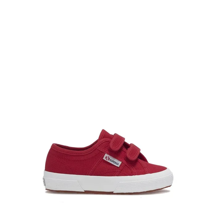 Kids Kid Unisex 2750COTJSTRAP CLASSIC Sneaker REDWHITE Superga Children