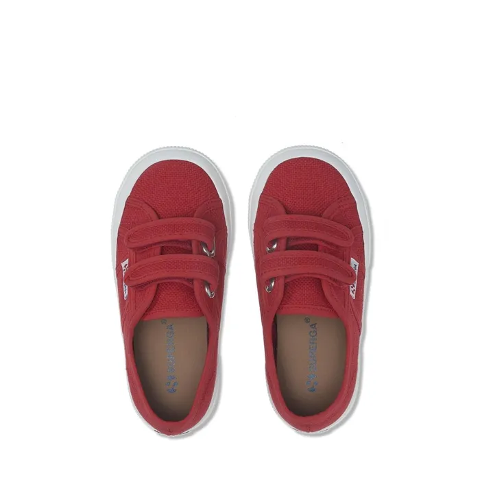 Kids Kid Unisex 2750COTJSTRAP CLASSIC Sneaker REDWHITE Superga Children