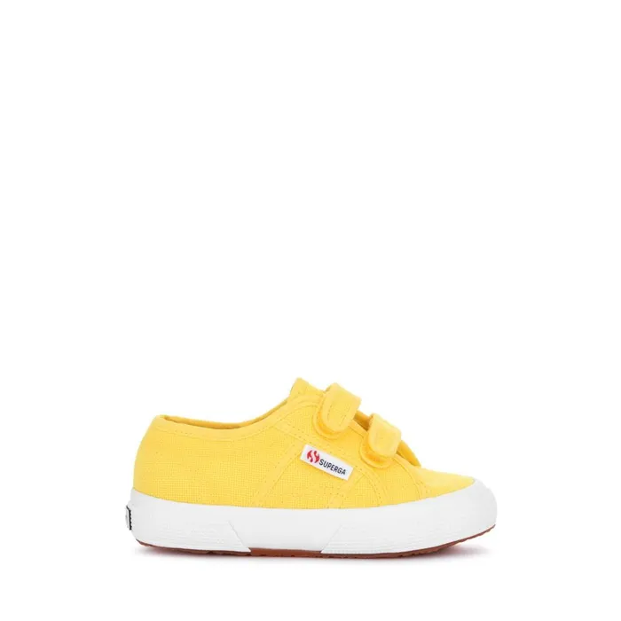 Kids Kid Unisex 2750COTJSTRAP CLASSIC Sneaker YELLOW RADIANT Superga Low Cut