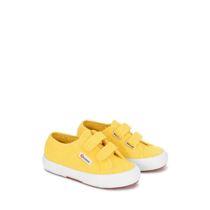 Kids Kid Unisex 2750COTJSTRAP CLASSIC Sneaker YELLOW RADIANT Superga Low Cut