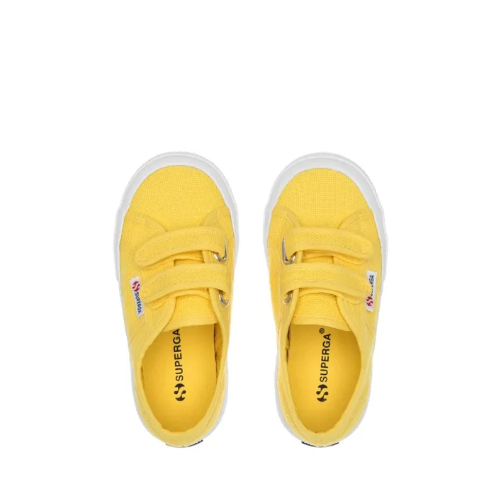 Kids Kid Unisex 2750COTJSTRAP CLASSIC Sneaker YELLOW RADIANT Superga Low Cut