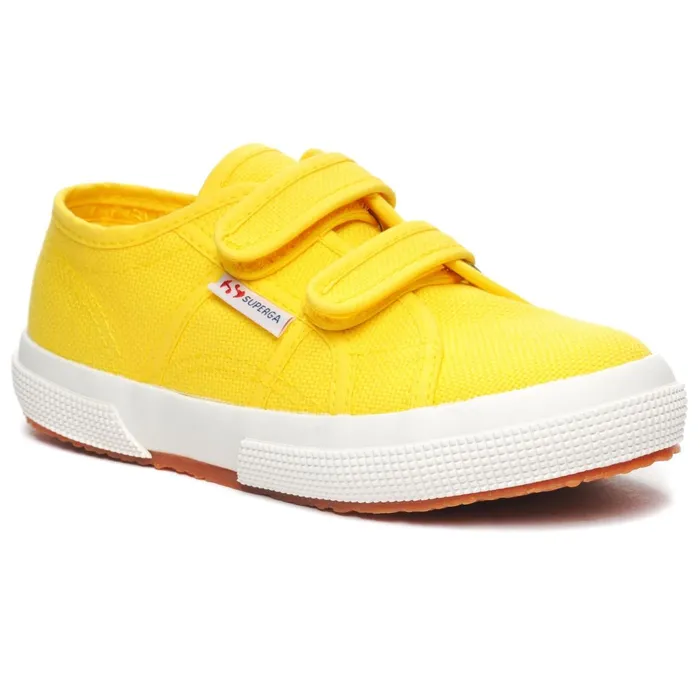 Kids Kid Unisex 2750COTJSTRAP CLASSIC Sneaker YELLOW RADIANT Superga Low Cut