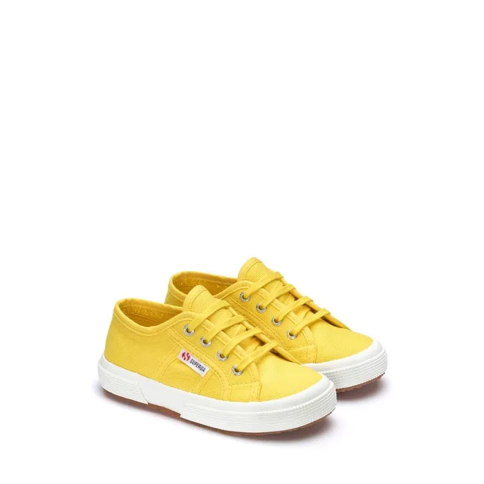 Kids Kid Unisex 2750JCOT CLASSIC Sneaker YELLOW RADIANT Superga Low Cut