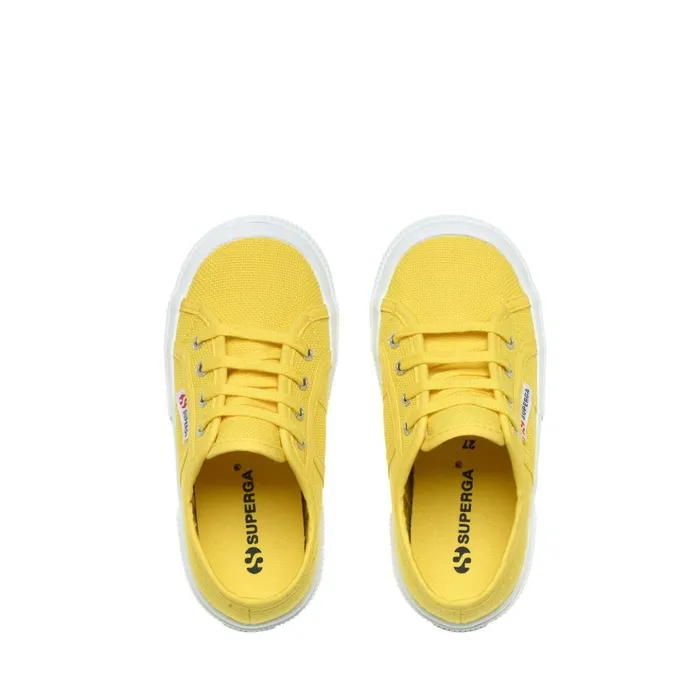 Kids Kid Unisex 2750JCOT CLASSIC Sneaker YELLOW RADIANT Superga Low Cut