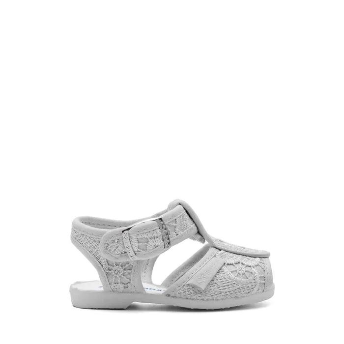 Kids Sandals Girl 1200macramej Sandal GREY SILVERFAVORIO Superga Newborns