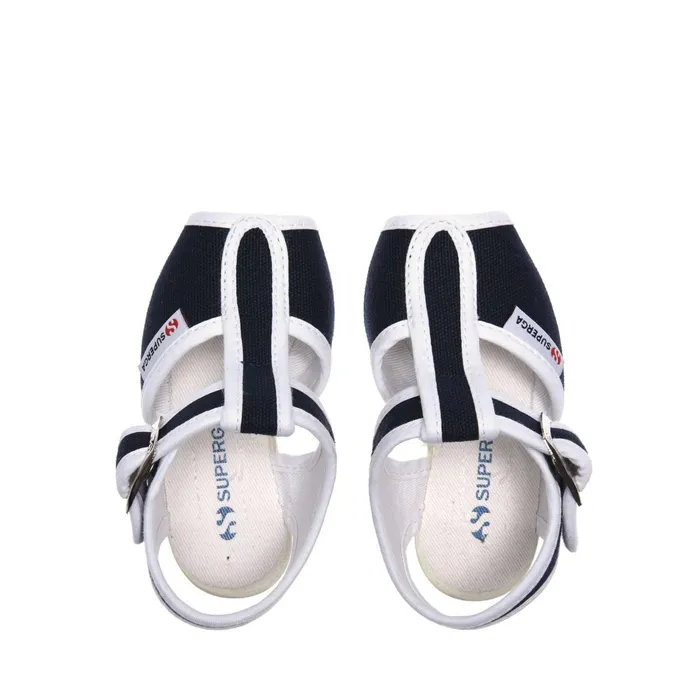 Kids Sandals Kid Unisex 1200COTJ Sandal NAVY Superga Children