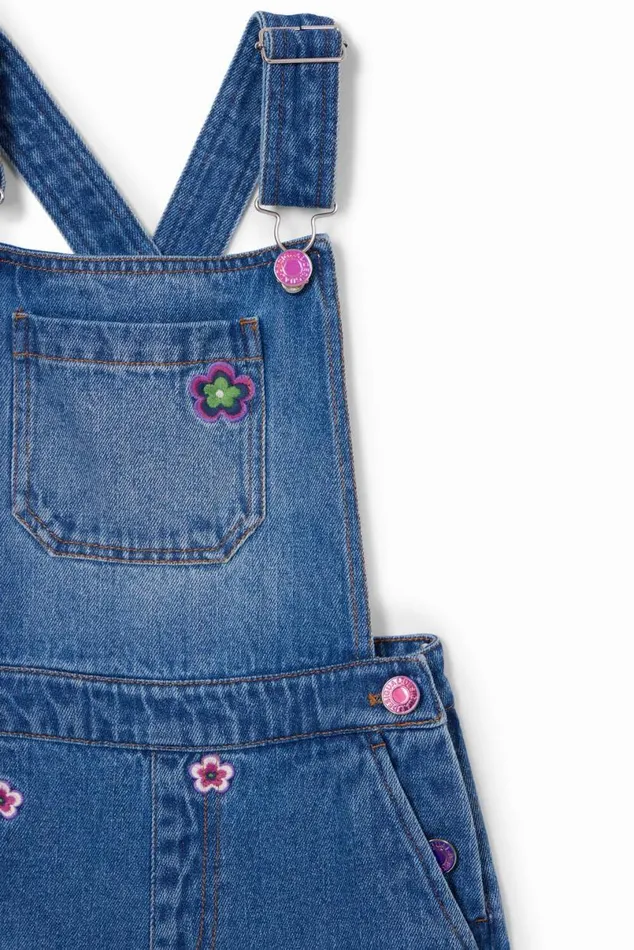 Kids Skirts And Trousers Desigual Long Floral Overalls
