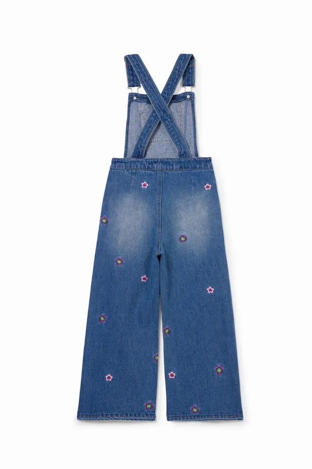 Kids Skirts And Trousers Desigual Long Floral Overalls