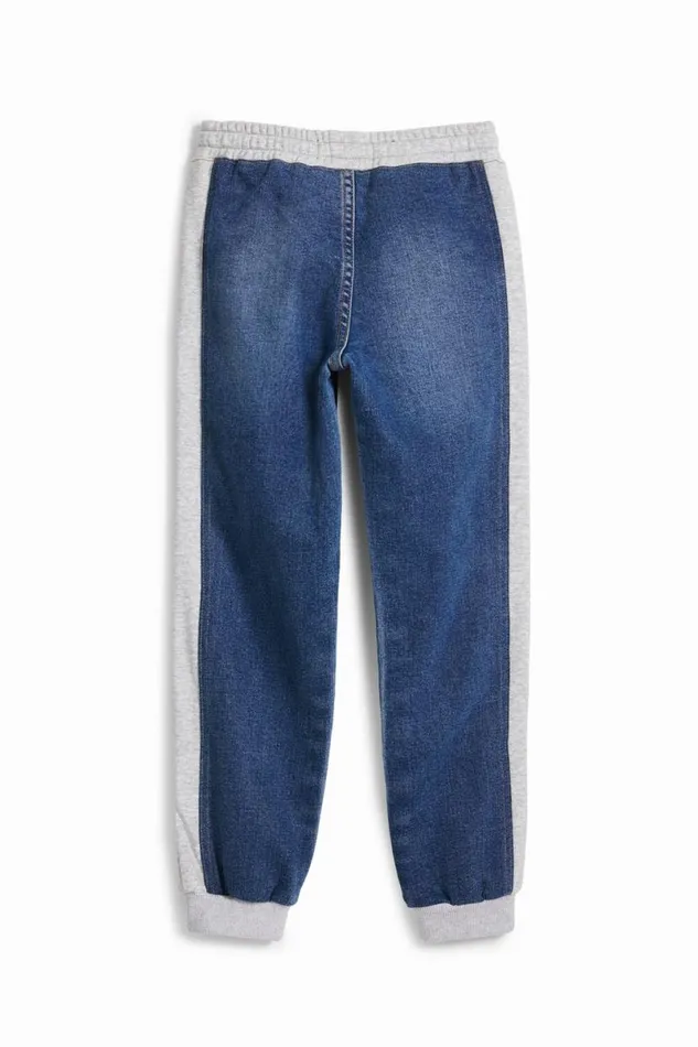 Kids Skirts And Trousers Desigual Ribbed Star Jogger Pants