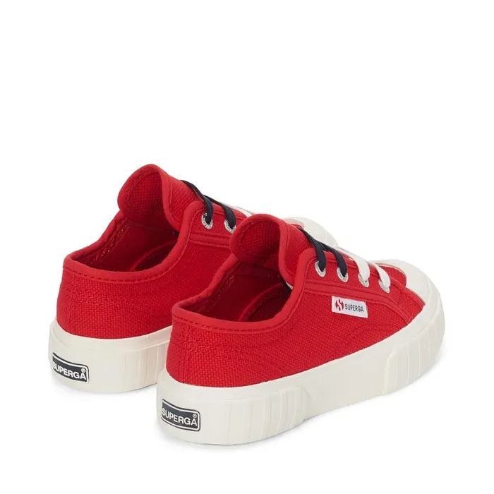 Kids Sneakers Kid Unisex 2630 KIDS STRIPE Low Cut REDFAVORIO Superga Low Cut