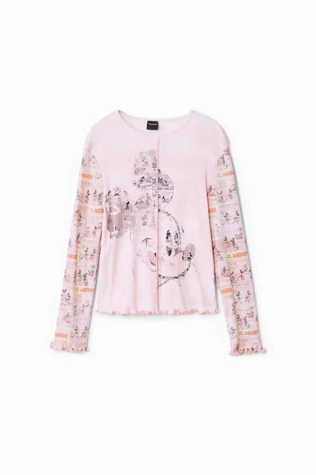 Kids Tshirts And Shirts Desigual Mickey Mouse Newspaper Tshirt